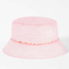 Barbie Organza Pearl Bucket Hat - Light Pink