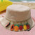 Embroidered Fruit Charm Cruise Bucket Hat