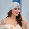 Embellished Turban - Off White