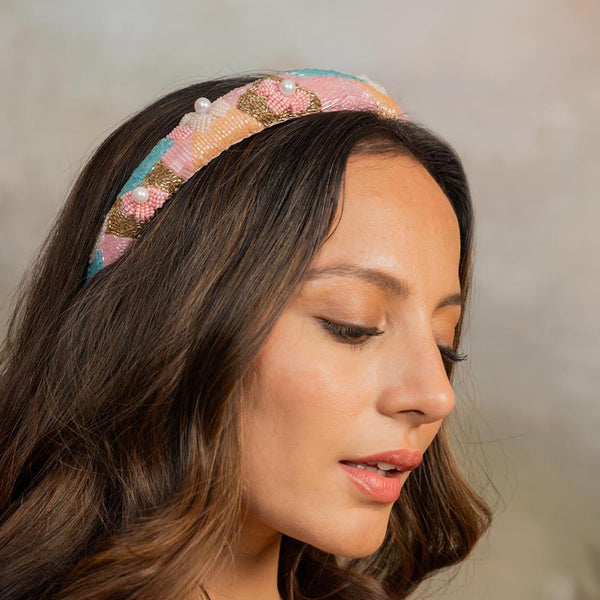 Spring Puff Hair Band