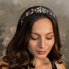 Rosemary Broad Headband - Dark Blue