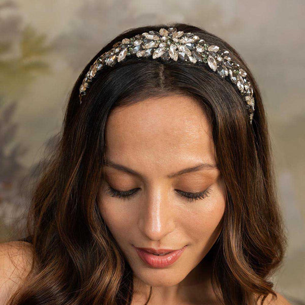 Rosemary Broad Headband - Grey