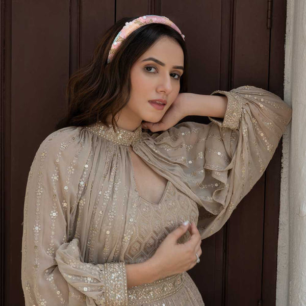 Spring Puff Hair Band