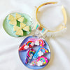 Little Miss Sunshine Set – Glitter Hairband + Bow & Rainbow Clips