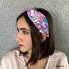 Not a Black Swan Knotted Headband - Lilac