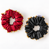 Utsav Satin Scrunchies with Ghunghroos - Set of 2