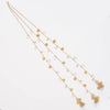 Sitara Crystal Tassels - Parandi - Gold