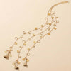 Sitara Crystal Tassels - Parandi - Gold