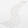 Sitara Crystal & Pearl Tassels - Parandi - Silver