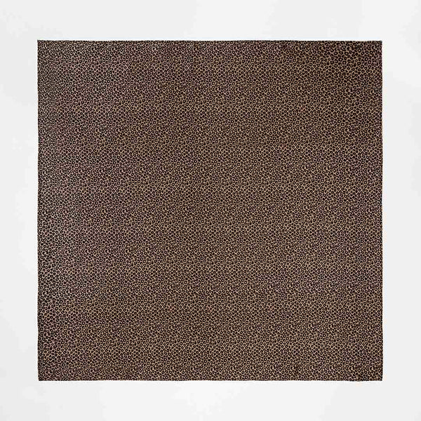 Brown fabric with a subtle pattern on a white background