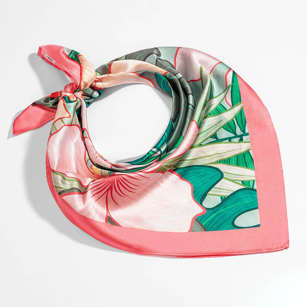 Flora Belle Bandana Scarf - Pink
