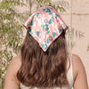 Abstract Headscarf - Peach