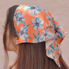 Blossom Headscarf - Orange