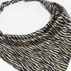 Zebra Patterned Headscarf - Brown