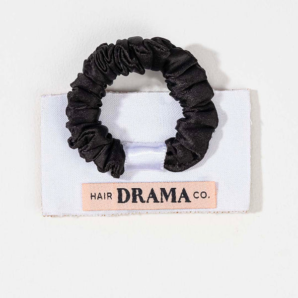 Embellished Beads Ponytail Holder - Silver