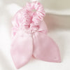 Floral Ponytail Holder - Light Pink