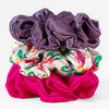 Bloom Scrunchies - Set of 3 - Multi