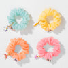 Charm-ed Organza Scrunchies - Set of 4 - Multi