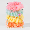Charm-ed Organza Scrunchies - Set of 4 - Multi