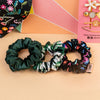 Tropical Vacay Gift Box with 1 Knotted Hair Band, 4 Hair Pins & 3 Scrunchies - Green & Black