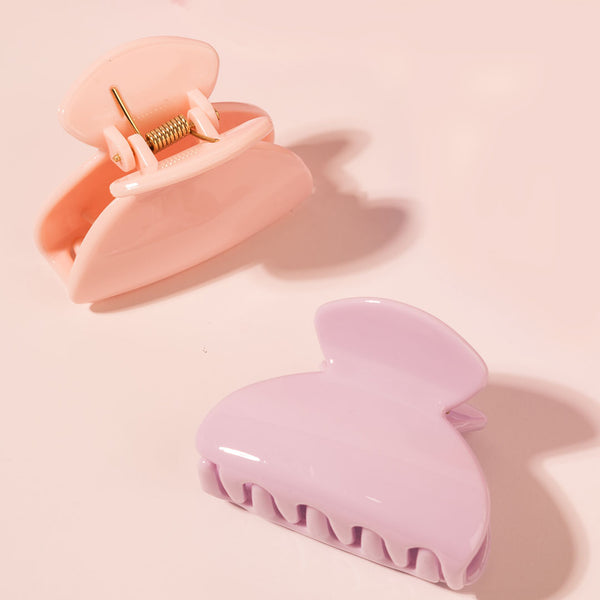 Rainbow Gift Box with 1 Embroidered Hair Band, 5 Holographic Scrunchies, 3 Claw Clips & 2 Tulle Hair Bows - Multi