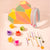 Rainbow Barbie Gift Box with 2 Crystal Hair Bands, 6 Flower Claw Clips & 10 Charm-ed Hair Pins - Multi