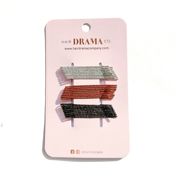 Christmas DIY Gift Box with 2 Scrunchies, 3 Hair Bands, 10 Charms, 100+ Crystals, 12 Hair Pins