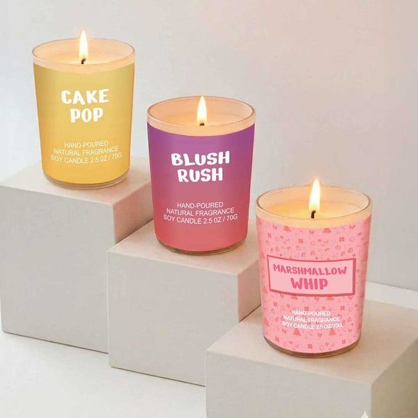 Vibe Check Candle Gift Box - Set of 3