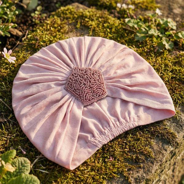 Shimmer & Glitter Turban - Pink