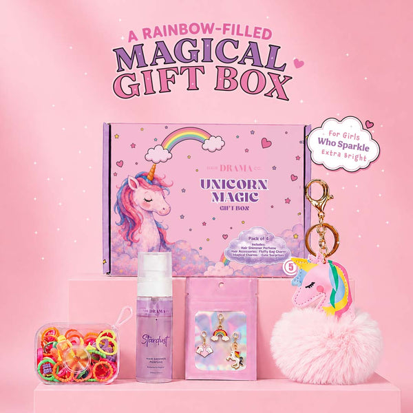 Unicorn Magic Gift Box for Girls - Set of 4