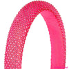 Barbie Rhinestone Puff Hair Band with Barbie Charm - Hot Pink