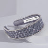 HDC x Emily in Paris Grey Tweed Crystal Flat Hair Band