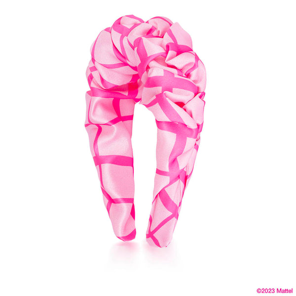 Barbie Satin Ruffle Hair Band - Shades of Pink