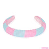 Barbie Embroidered Hair Band - Pink & Blue
