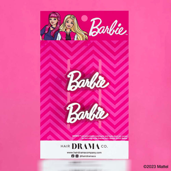 Barbie Kids Gift Box with 2 Crystal Puff Hair Bands, 1 Hat, 5 Scrunchies & 2 Hair Pins