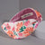 Floral Knotted Hair Band - Pink & Peach