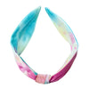 Tie-Dye Knotted Headband-Blue