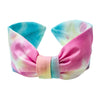 Tie-Dye Knotted Headband-Blue
