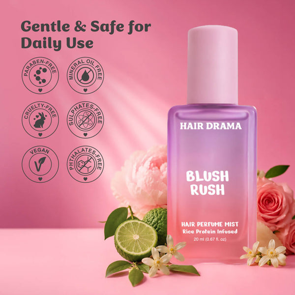 Alcohol-free hair perfume - safe to use , paraben & sulphate free