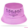 Barbie Kids Butterfly Bucket Hat - Purple