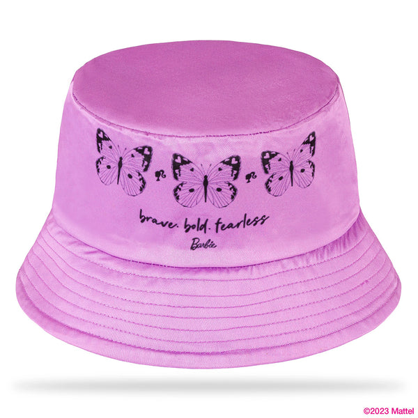 Barbie Kids Butterfly Bucket Hat - Purple