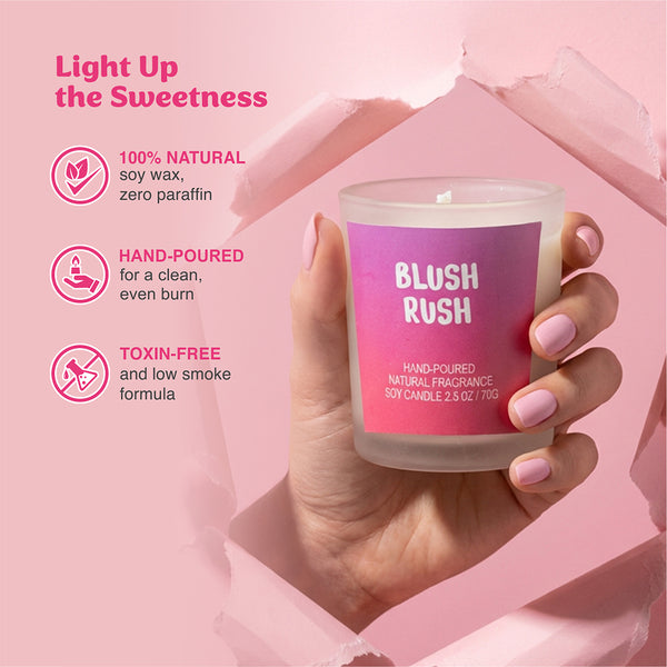 Blush Rush Gift Set – Set of 7 with Zero-alcohol Hair Perfume Mist