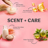 Long-lasting hair perfume mist infused with rice protein and green tea for silky and fresh-feeling hair
