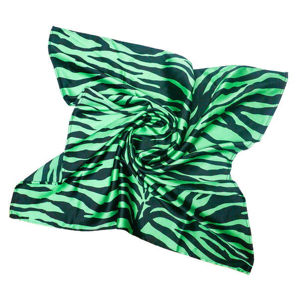 Zebra Patterned Bandana Scarf Headband