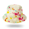 Tie-Dye Bucket Hat - Pink & Yellow