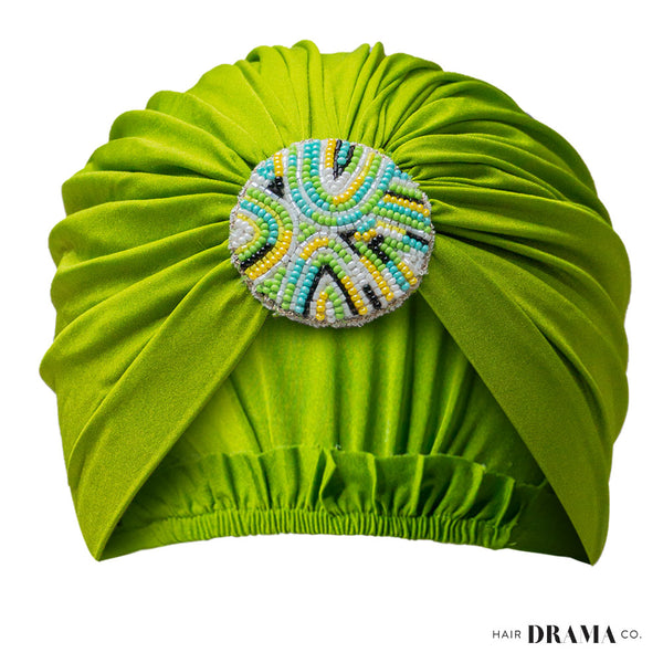 Turban - Lime Green