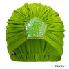 Embellished Turban - Lime Green