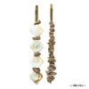 Marble Hair Pins - Set of 2 - Brown