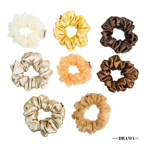 Fall Srunchies Set- Set of 8