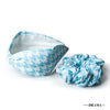 Houndstooth Headband & Scrunchie Set - Blue